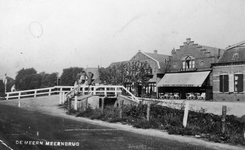 109718 Gezicht op de Meernbrug over de Leidsche Rijn te De Meern (gemeente Veldhuizen), vanaf de Rijksstraatweg, met ...